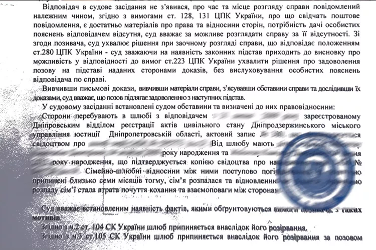Как происходит развод с иностранцем в Украине